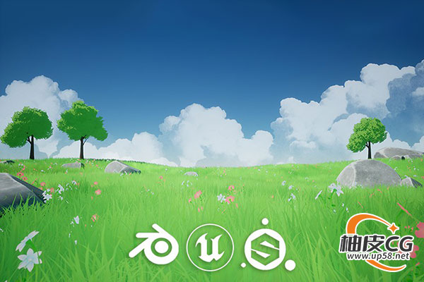 Unreal Engine 5创建风格化景观环境技术视频教程(中文字幕)