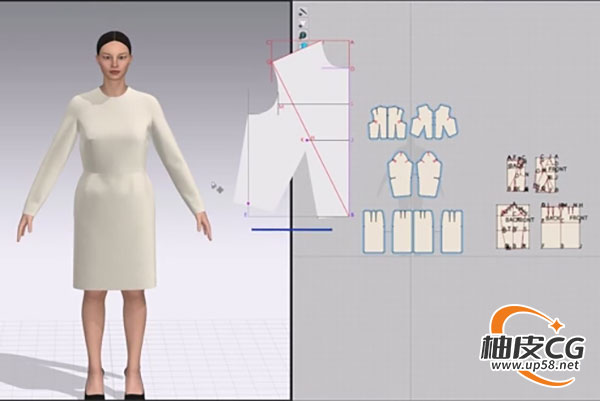 Clo3d专业服装数字化图案时尚设计视频教程