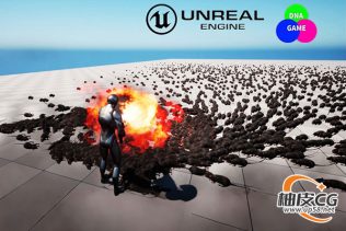 Unreal Engine 5中使用Niagara和Blueprint创建人群视频教程(中文字幕)