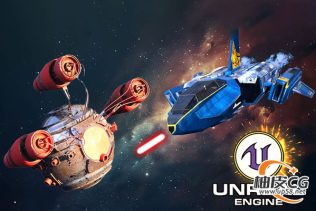 虚幻引擎Unreal Engine 5创建开发太空射击游戏实用教程(中文字幕)
