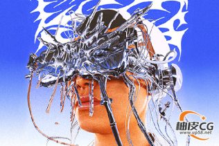 Blender/Coloso创建3D铬色艺术效果作品视频教程(中文字幕)