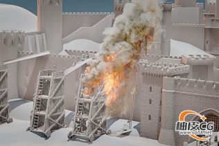 Houdini 和 Axiom模拟火焰烟雾特效详细工作流程视频教程(中文字幕)