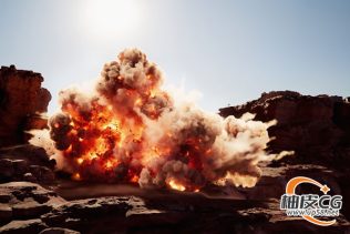 Houdini大型爆炸效果提升及渲染合成视频教程(中文字幕)