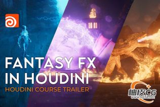 Houdini创建高端幻想特效八周学习视频教程(中文字幕)