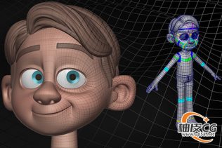 Maya / ZBrush动画角色拓扑基础到高阶综合视频教程(中文字幕)