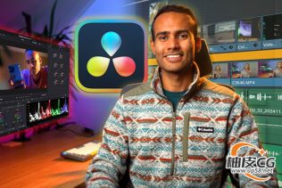 DaVinci Resolve 19完整视频剪辑调色大师班视频教程(中文字幕)