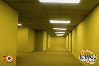 Blender创建密室Backrooms动画全流程视频教程(中文字幕)