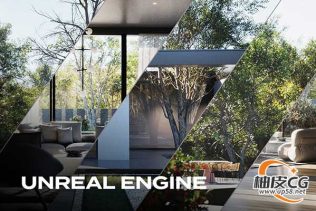 Unreal Engine创建建筑可视化电影级动画全方位视频教程