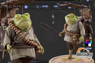 ZBrush & MAYA生产级角色创作构思到渲染全流程视频教程(中文字幕)