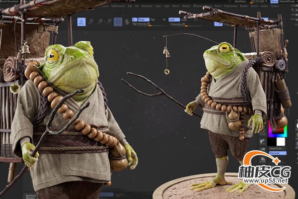 ZBrush & MAYA生产级角色创作构思到渲染全流程视频教程(中文字幕)