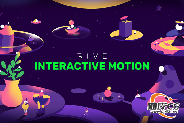 Rive创建网站移动应用及游戏引擎交互式动画视频教程(中文字幕)