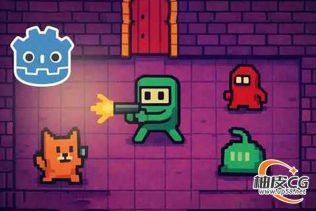 Godot 4进阶2D游戏开发：从零构建可扩展射击游戏视频教程(中文字幕)