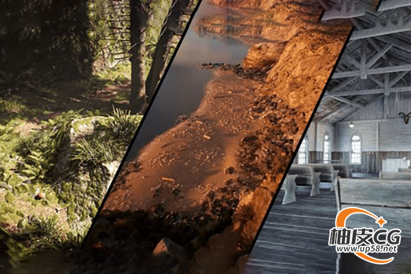 Unreal Engine从零基础到专业环境艺术系统训练视频教程(中文字幕)