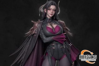 Blender女性角色专业雕刻体态服装材质灯光全覆盖视频教程Coloso