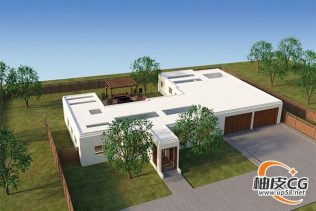 Blender从建模材质照明渲染完整流程终极3D建筑教程(中文字幕)