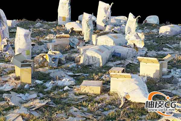 20类Blender自然Photoscan草地岩石树木散布工具合集