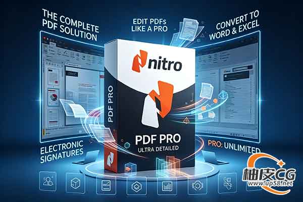 专业级PDF文件编辑查看软件Nitro PDF Pro 26.1.6 Enterprise x64多语言破解版