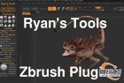 Zbrush专业雕刻工作流工具集Ryan's Tools: Zbrush Plugin